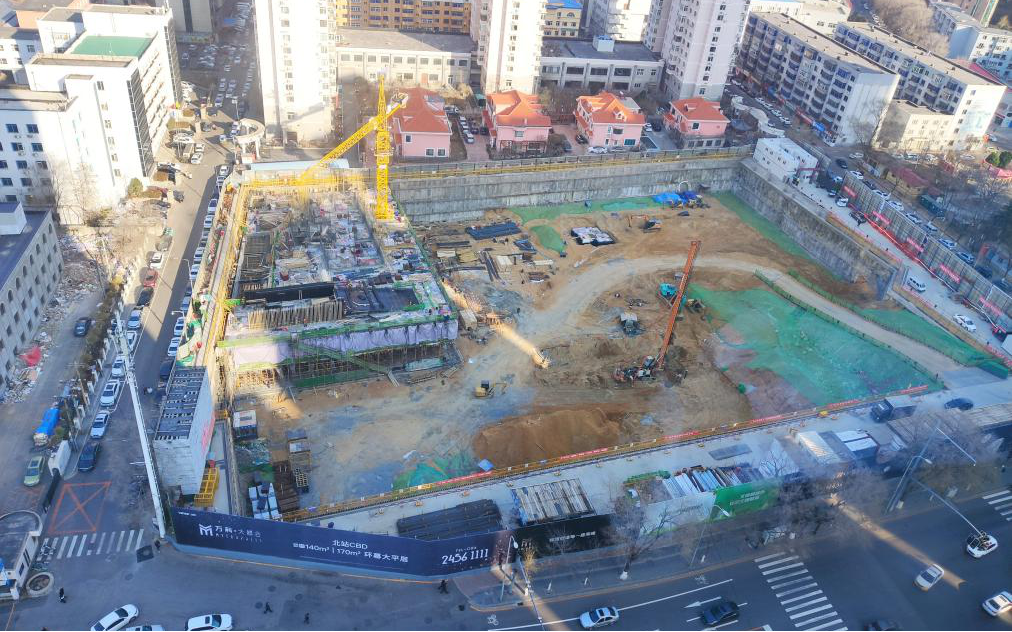 城市中心區域萬科大都會項目創建一流建築